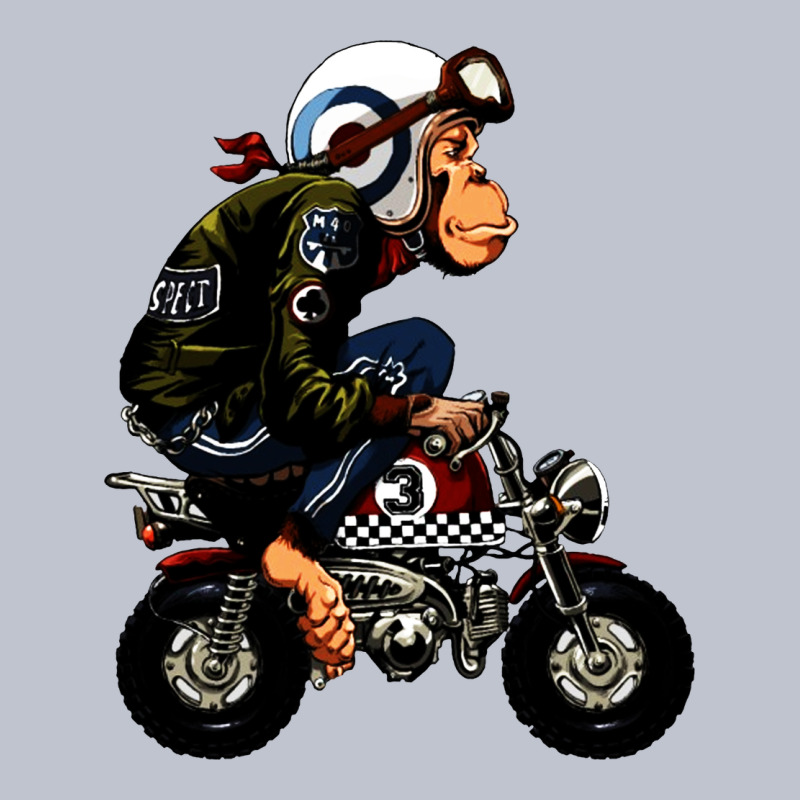 Monkey Bike Cartoon Premium Hoodie by artisFamous | Teevron