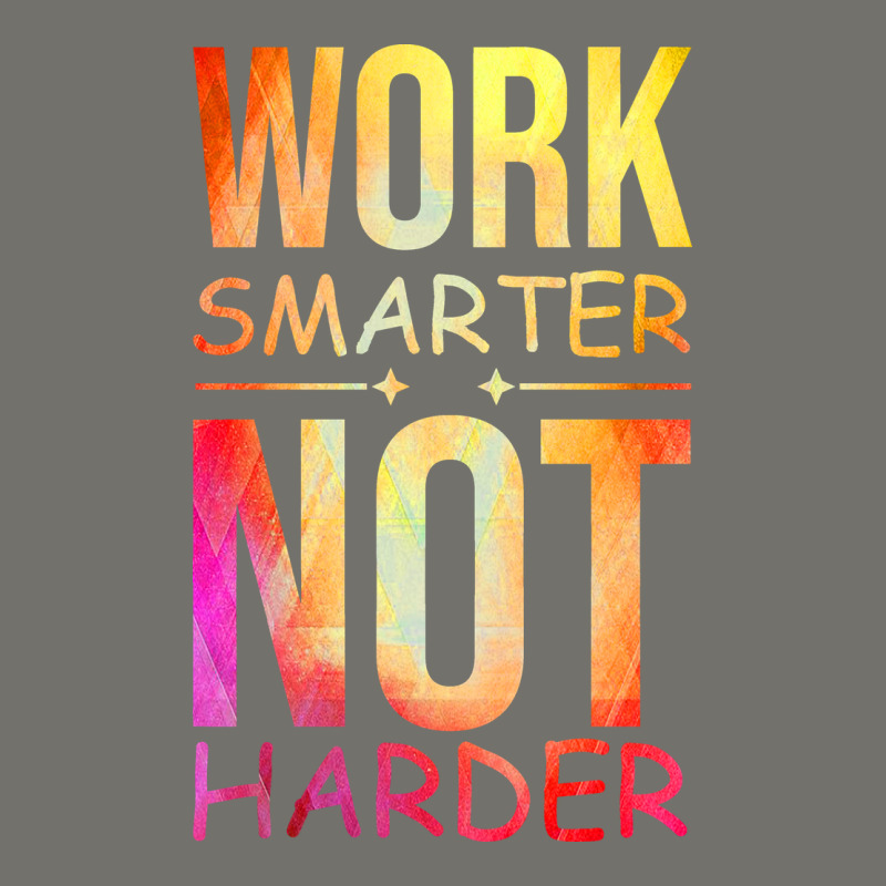Work Smarter Not Harder Premium Hoodie by artisFamous | Teevron