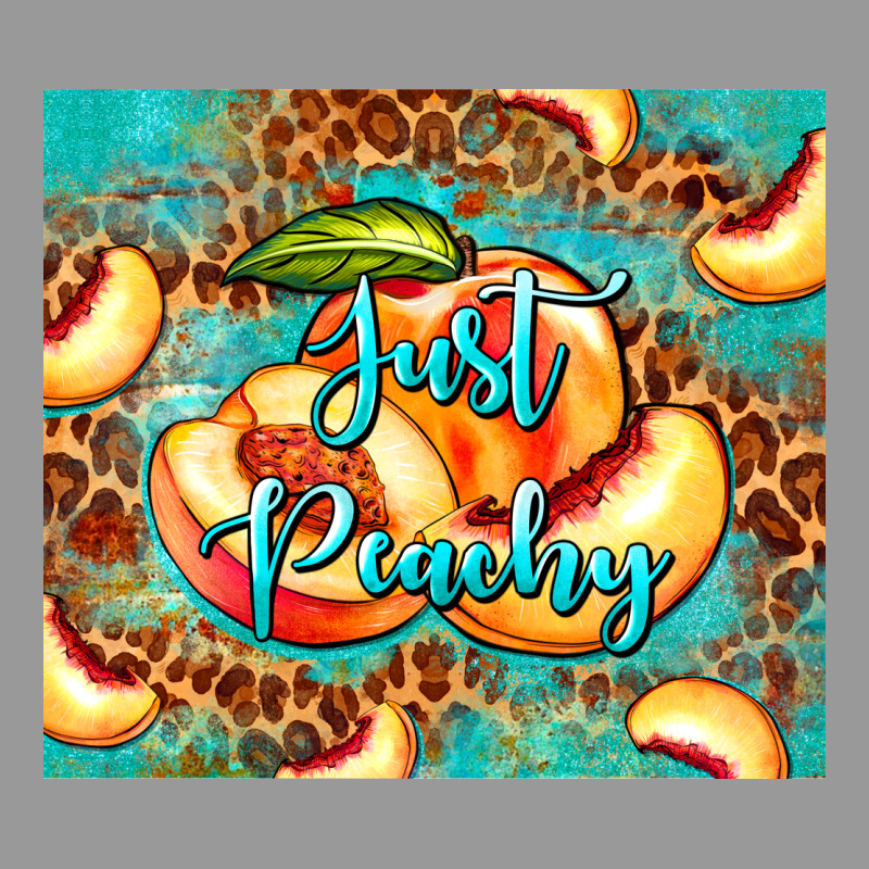 Just Peachy Peach Tumbler Vintage Hoodie by BarkalooDesign | Teevron