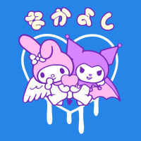 Melody And Kuromi Heart Premium Hoodie | Teevron