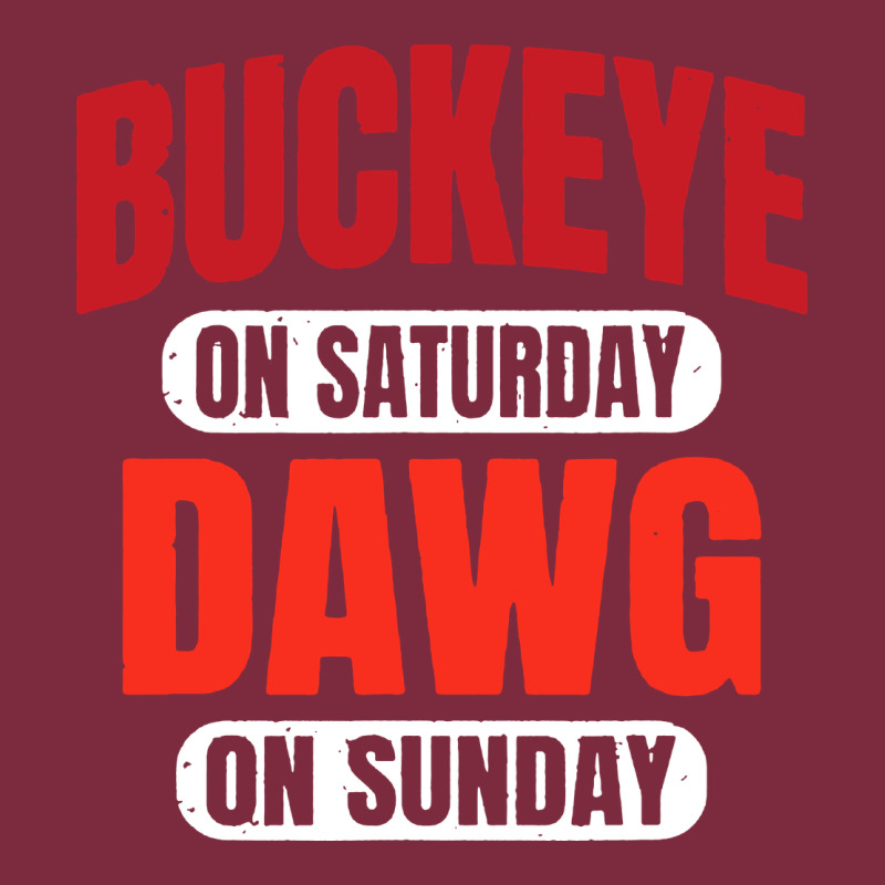 Buckeye On Saturday Premium Hoodie by artisFamous | Teevron