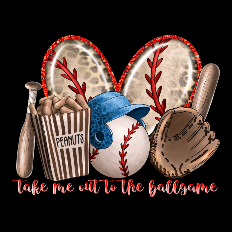 Take Me Out To The Ballgame Ladies Tee by RacoonDesign | Teevron
