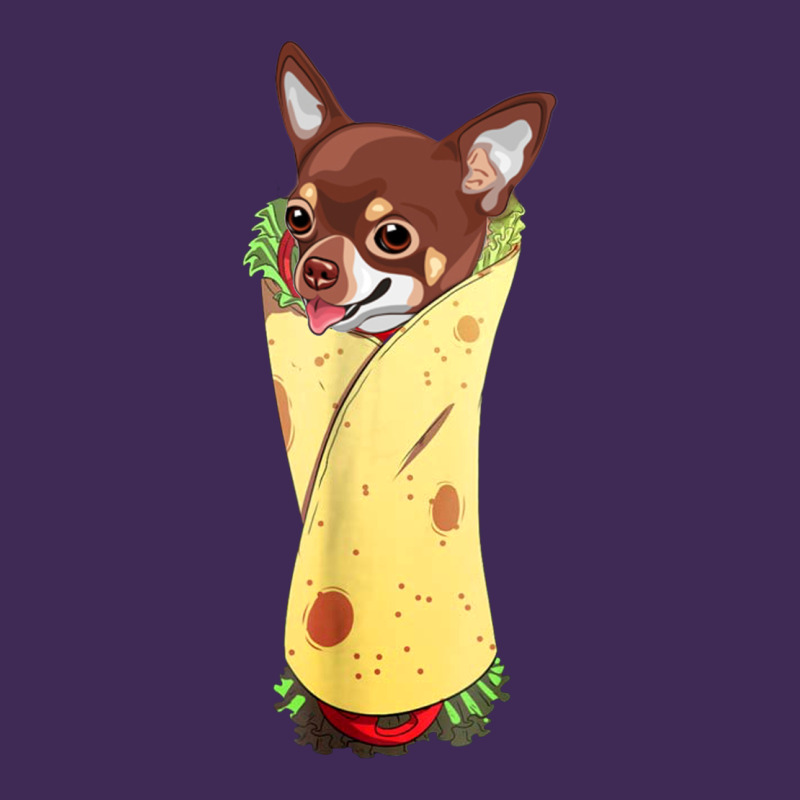 Funny Chihuahua Dog Burrito Food Tee Premium Hoodie by artisFamous | Teevron