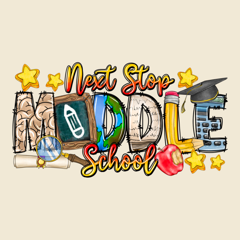 Next Stop Middle School Premium Tee by CowhideDigitalArt | Teevron
