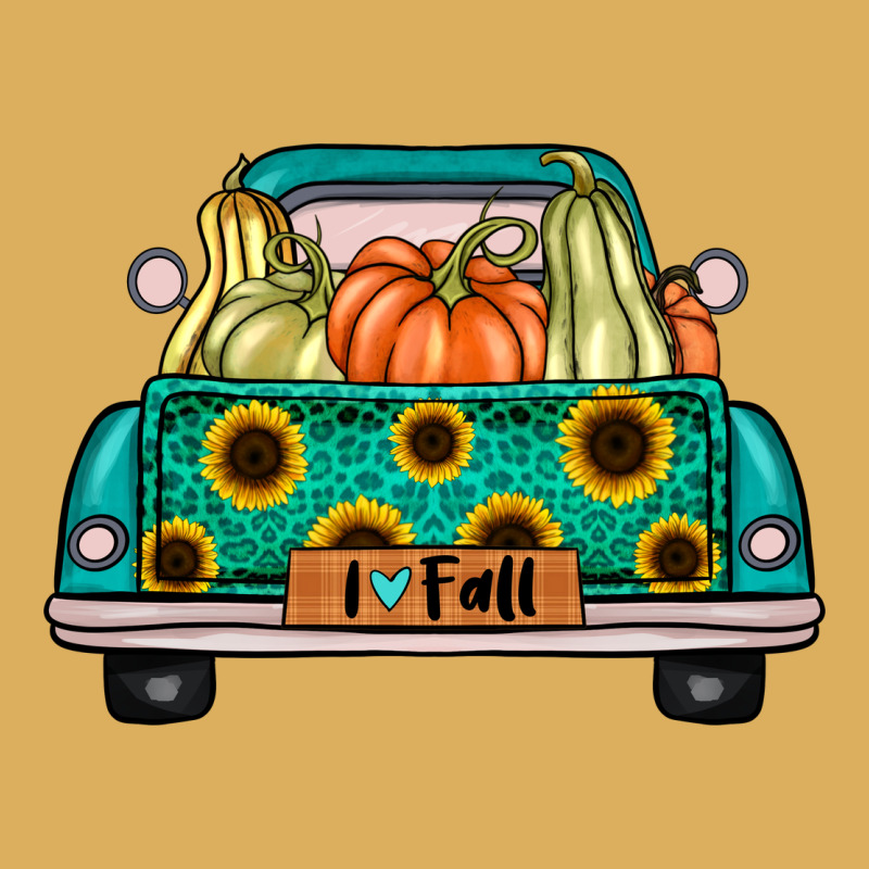 I Love Fall Truck Premium Hoodie by artisFamous | Teevron