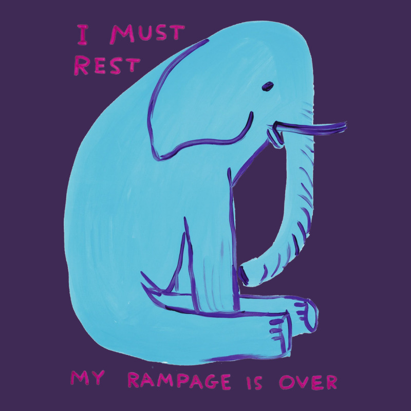 I Must Rest My Rampage Is Over Premium Hoodie by artisFamous | Teevron