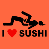 I Love Sushi Funny Premium Hoodie | Teevron
