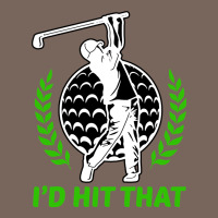 Id Hit That Funny Golfing Golf Premium Hoodie | Teevron