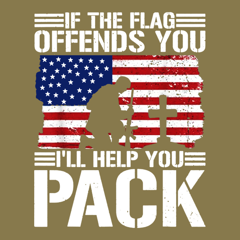 If The Flag Offends You Premium Hoodie by artisFamous | Teevron