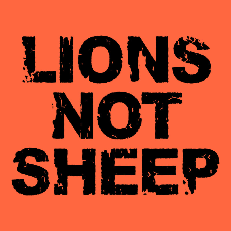 Lions Not Sheep Premium Hoodie by artisFamous | Teevron