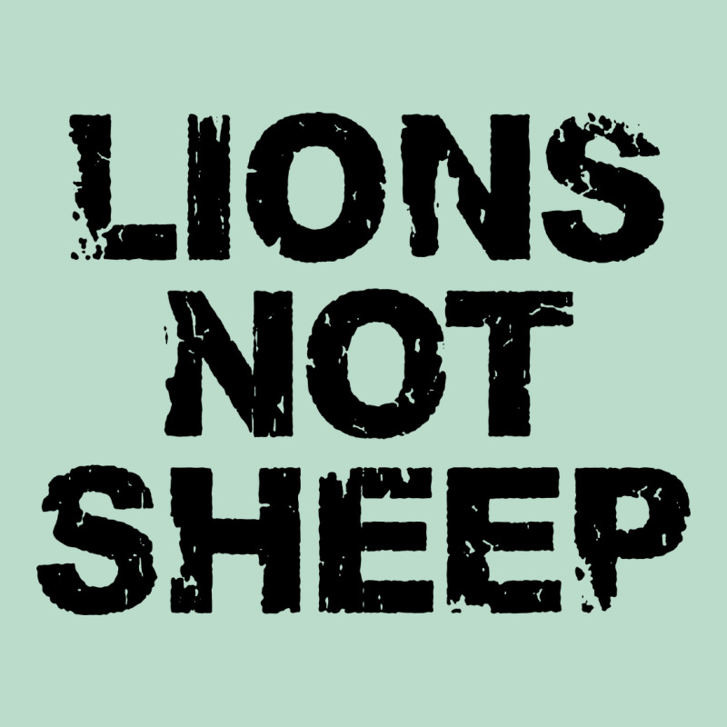 Lions Not Sheep Premium Hoodie by artisFamous | Teevron