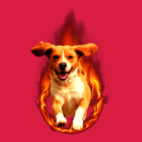 Dog In Fire Premium Hoodie | Teevron