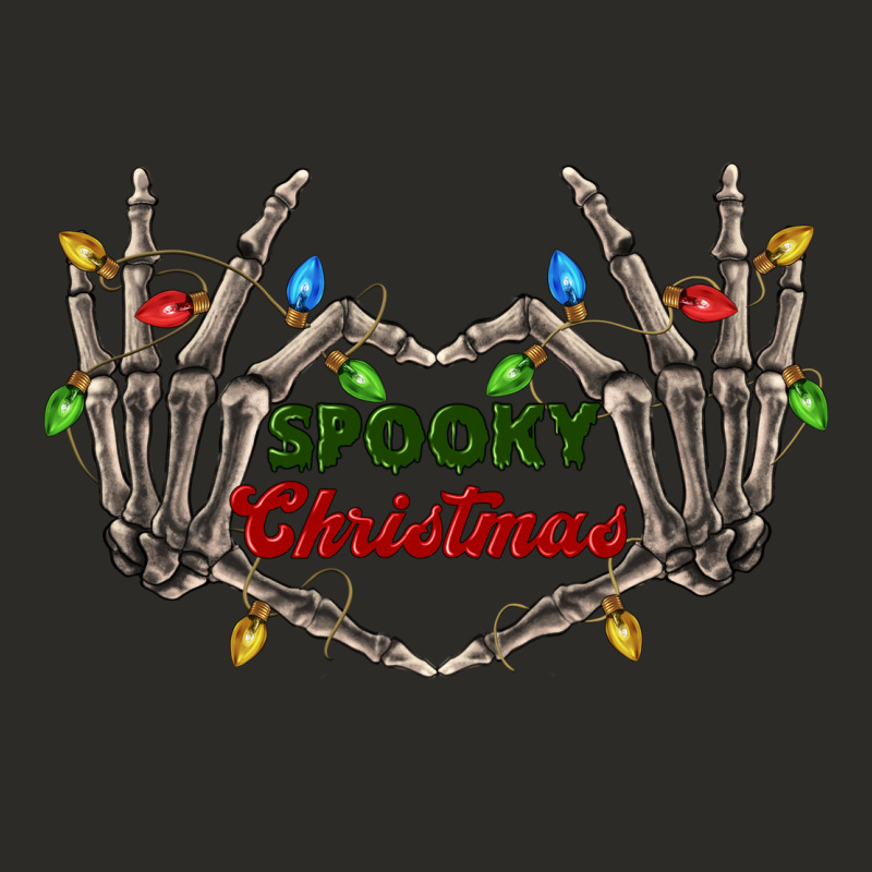 Spooky Christmas Skeleton Hands Heavy Core Tee by FaDigitalArtStudio | Teevron