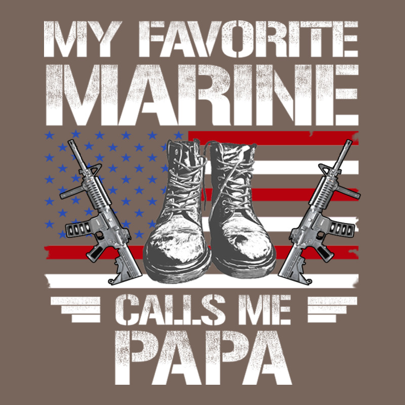 Marine Papa, Gifts My Favorite Marine Calls Me Pa Pa Military Mother Premium Hoodie by artisFamous | Teevron