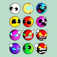 Geometry Dash Difficulty  Faces Premium Hoodie | Teevron