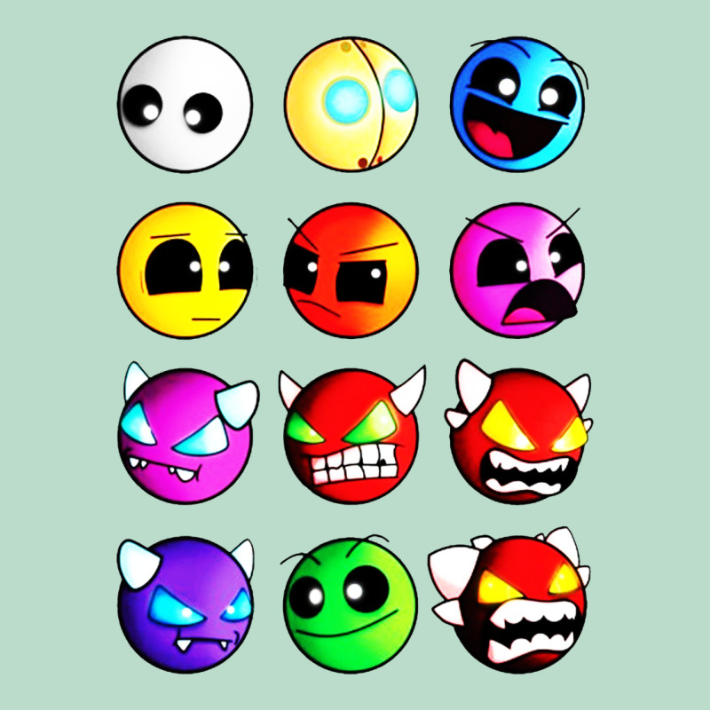 Geometry Dash Difficulty  Faces Premium Hoodie by artisFamous | Teevron