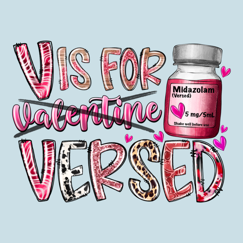 V Is For Valentine Versed Ladies Tee by RacoonDesign | Teevron