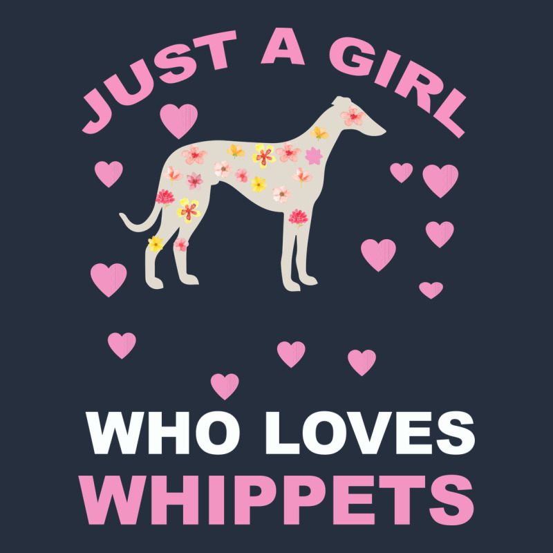 Just A Girl Who Loves Whippets Zipper Hoodie by Bettercallsaul | Teevron