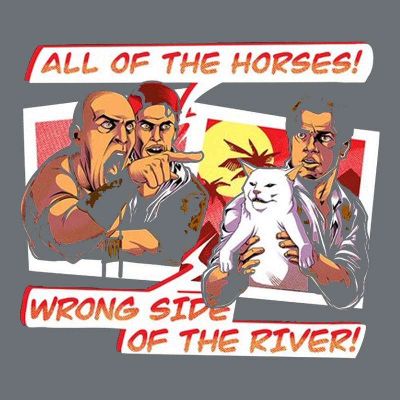 Wrong Side Of The River Premium Hoodie by artisFamous | Teevron