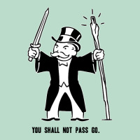 You Shall Not Pass Go Premium Hoodie | Teevron