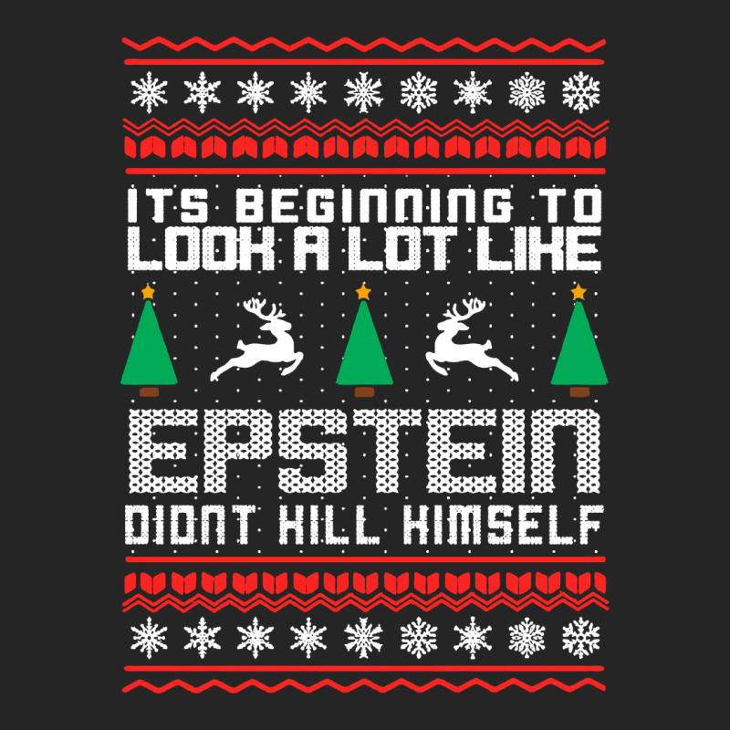 Epstein Didnt Kill Himself Christmas Premium Hoodie by artisFamous | Teevron