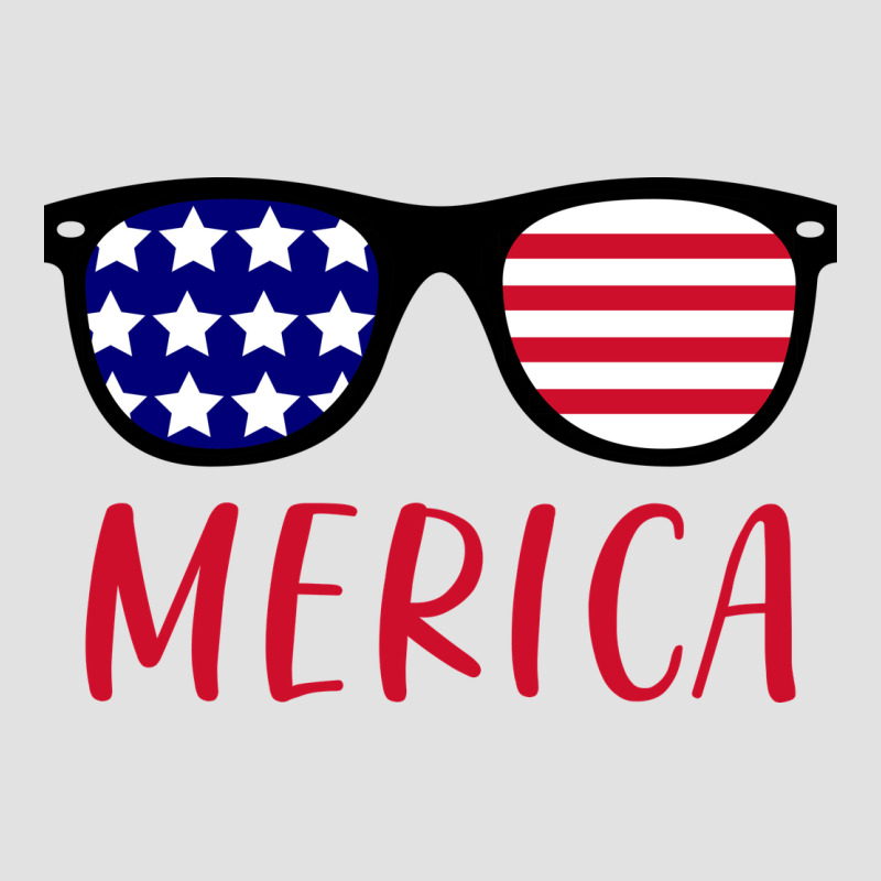 Merica Usa Flag Sunglasses 4th Of July Premium Hoodie by artisFamous | Teevron