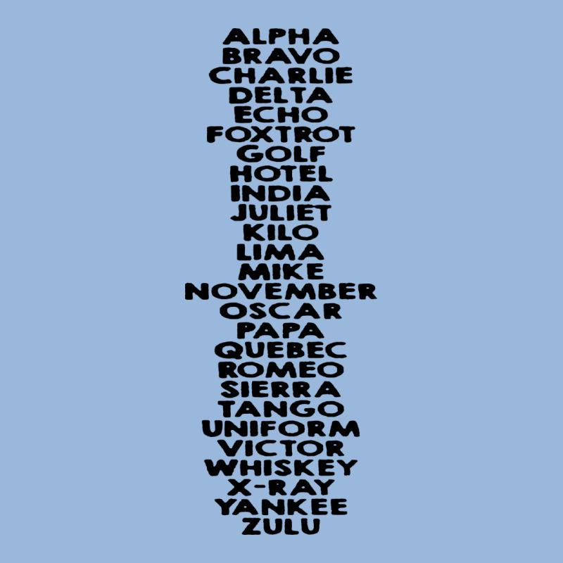 Phonetic Alphabet Premium Hoodie by artisFamous | Teevron