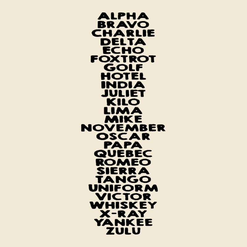 Phonetic Alphabet Premium Hoodie by artisFamous | Teevron