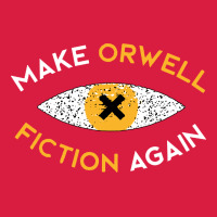 Make Orwell Fiction Again Premium Hoodie | Teevron
