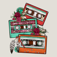 Cassette Floral Gemstone Heavy Core Tee | Teevron