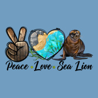 Peace Love Sea Lion Urban Heavy Tee | Teevron