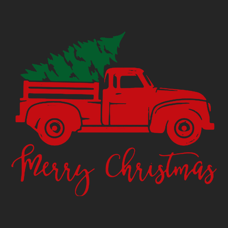 Vintage Red Truck With Christmas Premium Hoodie by artisFamous | Teevron