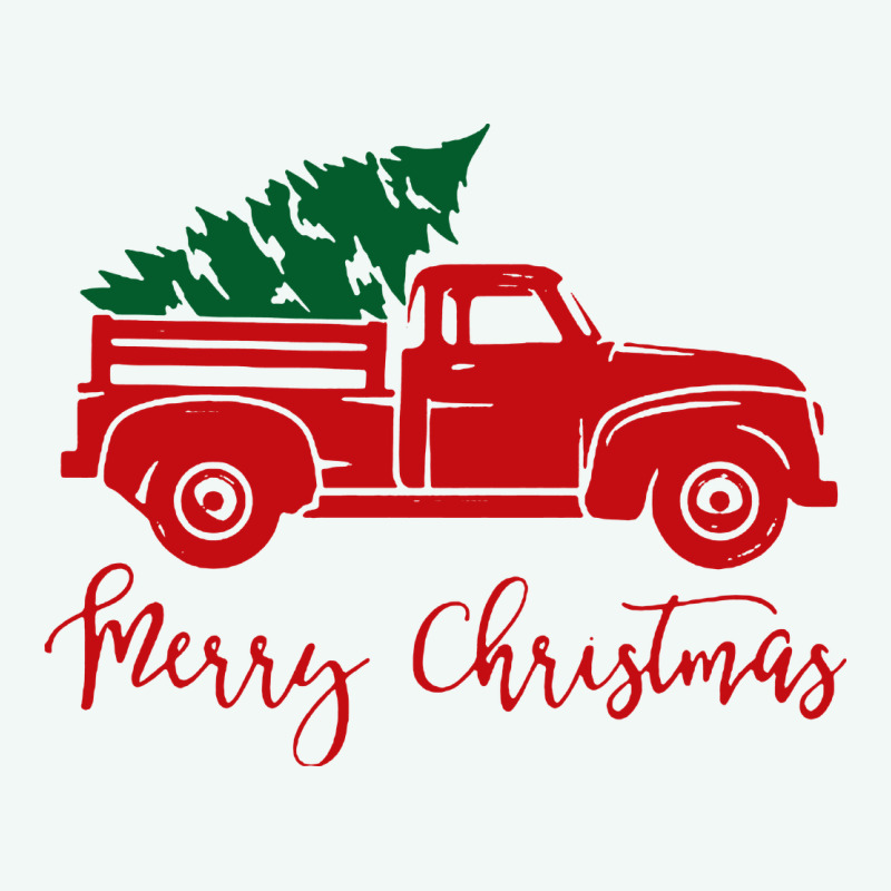 Vintage Red Truck With Christmas Premium Hoodie by artisFamous | Teevron