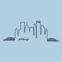 Pittsburgh Skyline City Premium Hoodie | Teevron