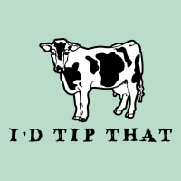 I'd Tip That Funny Cow Tipping Design Premium Hoodie | Teevron