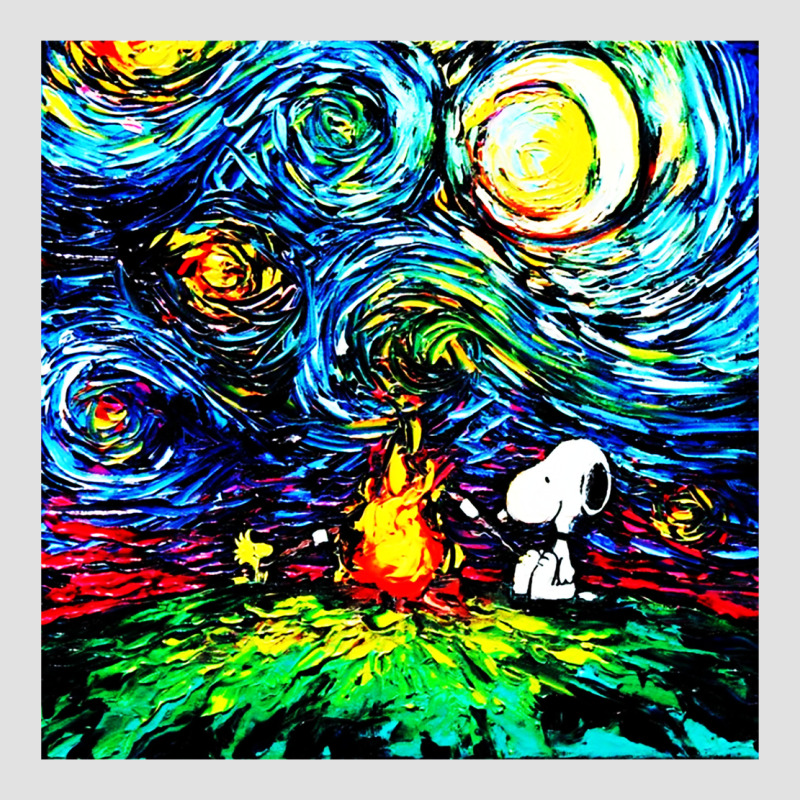 Starry Night Print Van Gogh Parody Premium Hoodie by artisFamous | Teevron