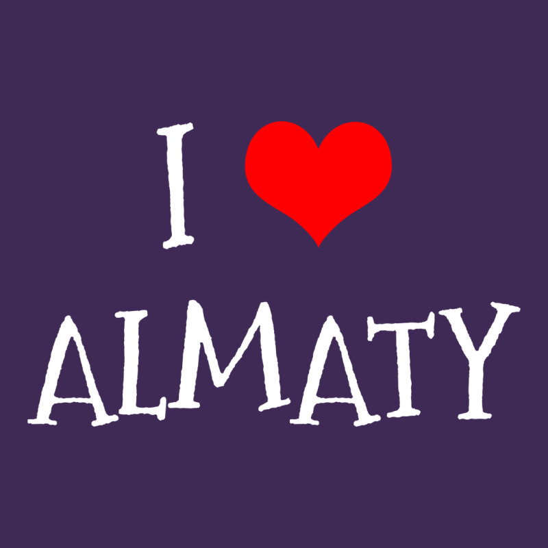 I Love Almaty City Premium Hoodie by artisFamous | Teevron