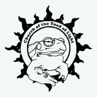 Church Of The Toad Of Light Psychedelic Frog Premium Hoodie | Teevron