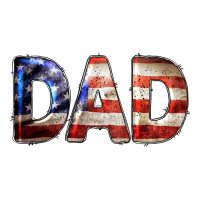American Flag Dad 4th of July | Teevron