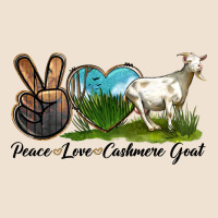 Peace Love Cashmere Goat Urban Heavy Tee | Teevron