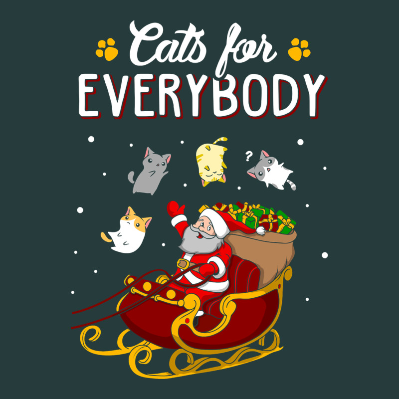 Cats For Everybody Cat Christmas Ugly Christmas Sweatshirt Premium Hoodie by artisFamous | Teevron