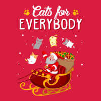 Cats For Everybody Cat Christmas Ugly Christmas Sweatshirt Premium Hoodie | Teevron