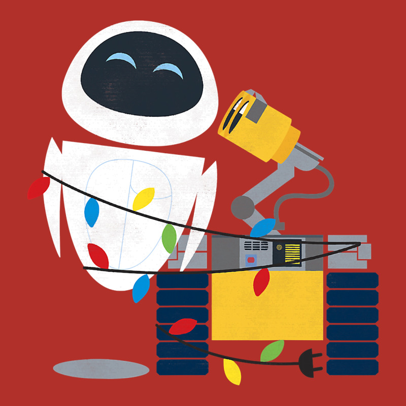Wall E Eve Christmas Light Wrap Graphic T Shirt Premium Hoodie by artisFamous | Teevron