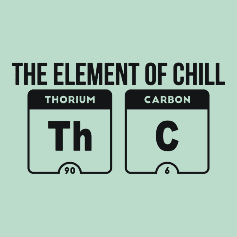Mens The Element Of Chill Thc Marijuana Joke Black Premium Hoodie by artisFamous | Teevron