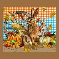 Fall Rabbit  Mousepad Vintage Tee | Teevron
