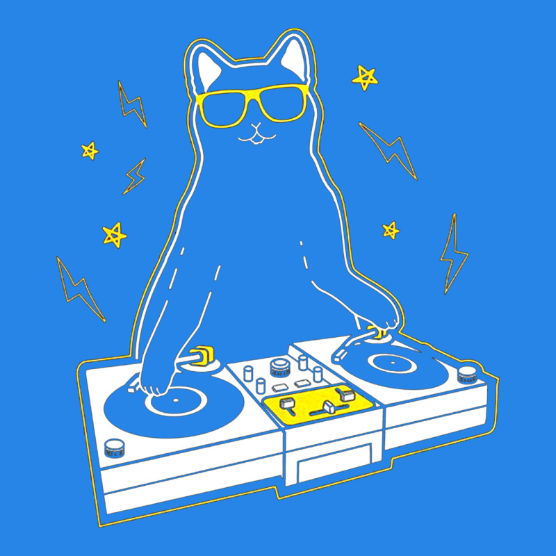 Cat Dj Premium Hoodie by artisFamous | Teevron