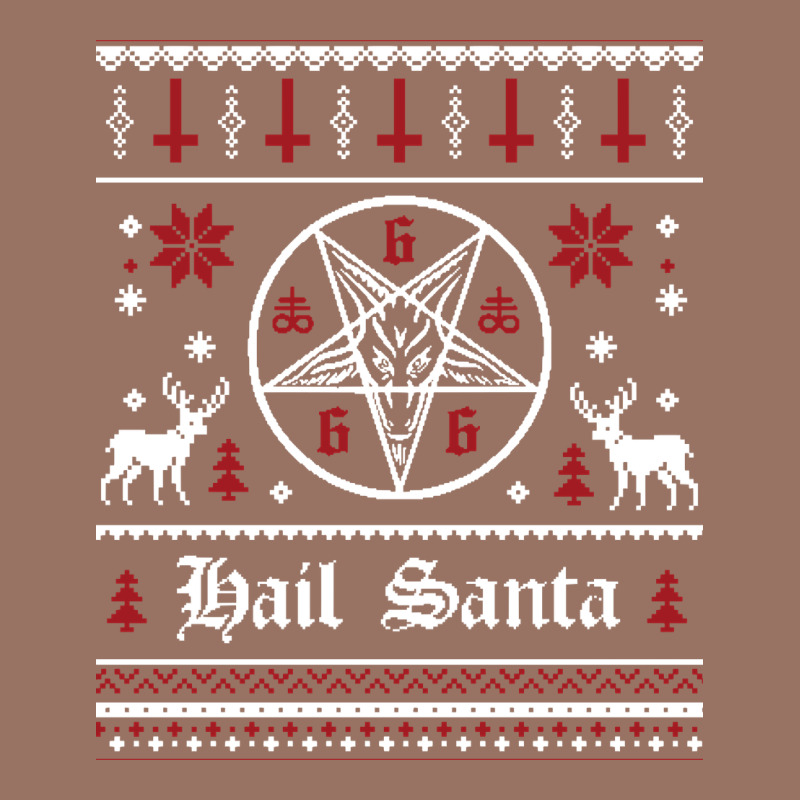 Hail Santa Ugly Christmas Sweater   Sweatshirt Premium Hoodie by artisFamous | Teevron