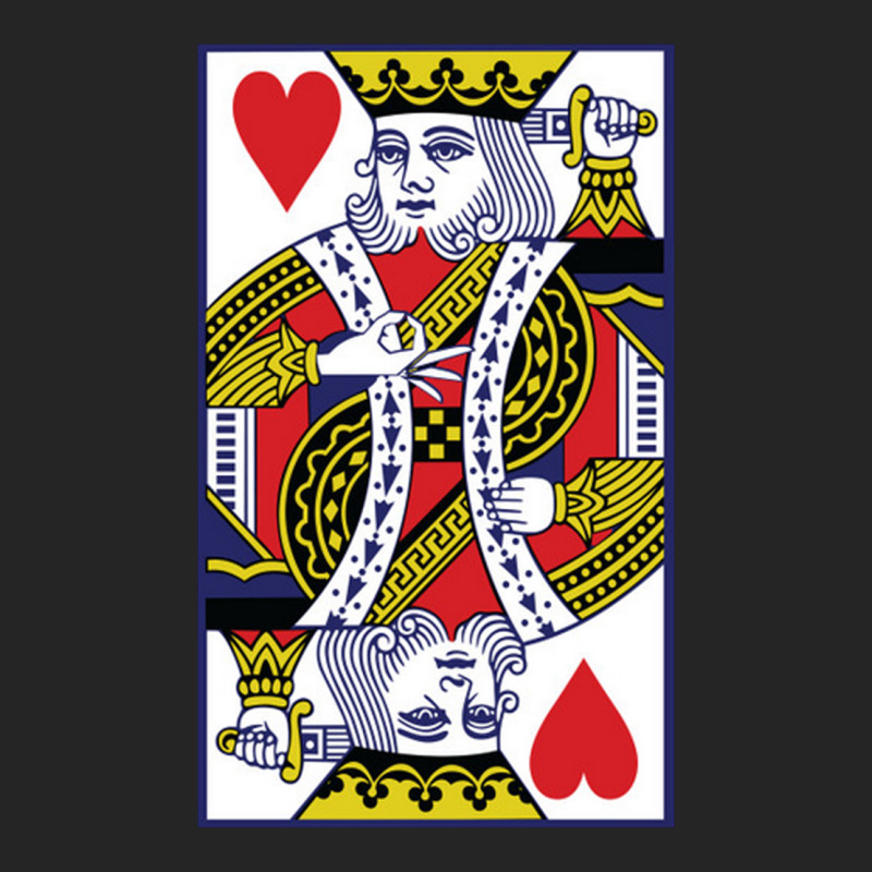 King Of Hearts Premium Hoodie by artisFamous | Teevron