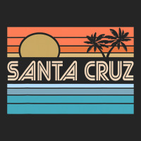 Santa C.r.u.z Cali Sunset 70s 80s Surfer Summer Sun Premium Hoodie | Teevron
