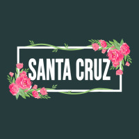Santa C.r.u.z Cali  Floral Hibiscus Flower Premium Hoodie | Teevron